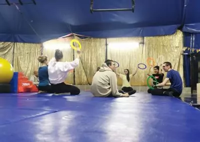 Cours de cirque adapté